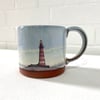 Julia Smith Ceramics - Tree and Lighthouse Mug