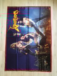 Image 1 of VENOM - Band photo Flag (cloth poster Banner tapestry) Black metal NWOBHM Cronos Mantas Abaddon
