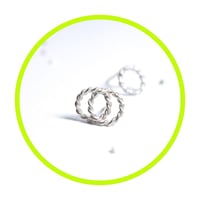 Image 2 of Oorbellen Twisted Love