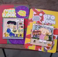 Image 1 of NAMKOOK Heartlander Enamel Pins