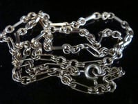 Image 1 of EDWARDIAN 9CT YELLOW GOLD ORNATE CHAIN 18 INCHES 8.7g