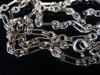 Image 2 of EDWARDIAN 9CT YELLOW GOLD ORNATE CHAIN 18 INCHES 8.7g