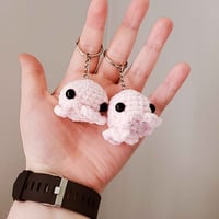 Mini Amigurumi Octopus Keychain