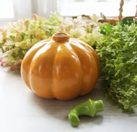 Image 3 of Vases: Ceramic vase pumpkin ochre