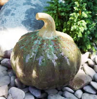 Image 1 of Interior elements: Decorative ceramic pumpkin for the house