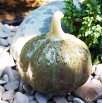 Image 3 of Interior elements: Decorative ceramic pumpkin for the house