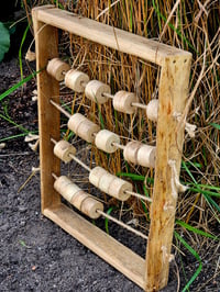 Image 1 of Handmade wooden oldschool abacus 2