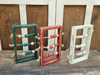 Image 2 of Handmade wooden oldschool abacus  small