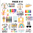 Personalized Stickers 6.75 in x 9.25 in