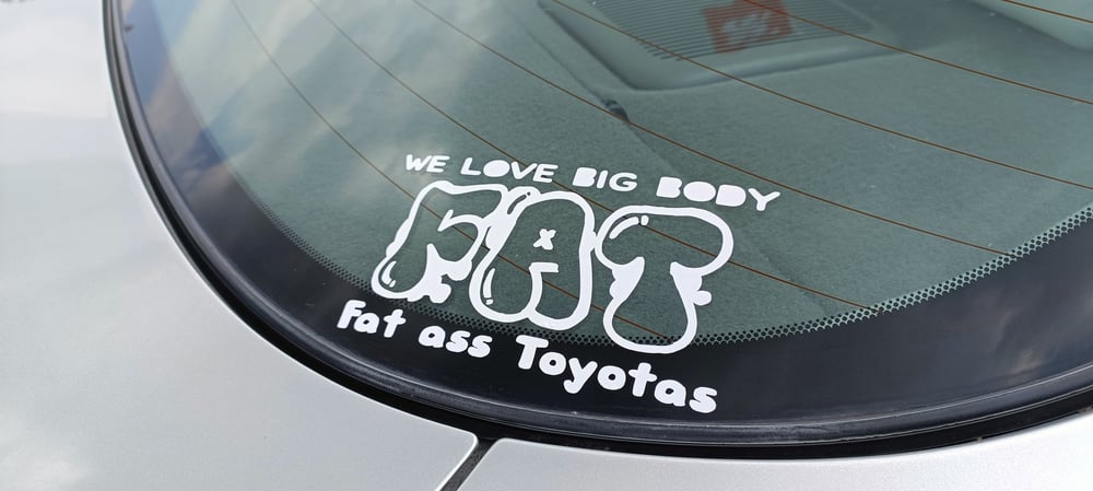 Image of F.A.T sticker