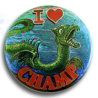 I Heart Champ 2.25” Round Magnet
