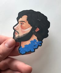 Image 2 of Hannibal Lecter and Will Graham Matte Stickers