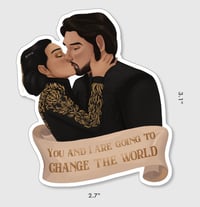 Image 4 of Darklina Shadow and Bone Sticker