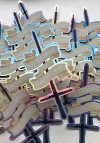 Image 4 of Holographic Lightsaber Stickers | Kylo Ren, Rey