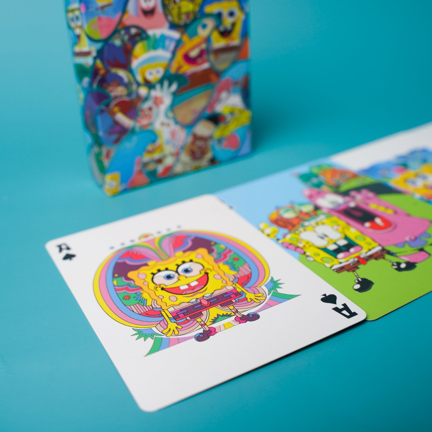 Image of SPONGEBOB ANNIVERSARY PLAYING CARDS