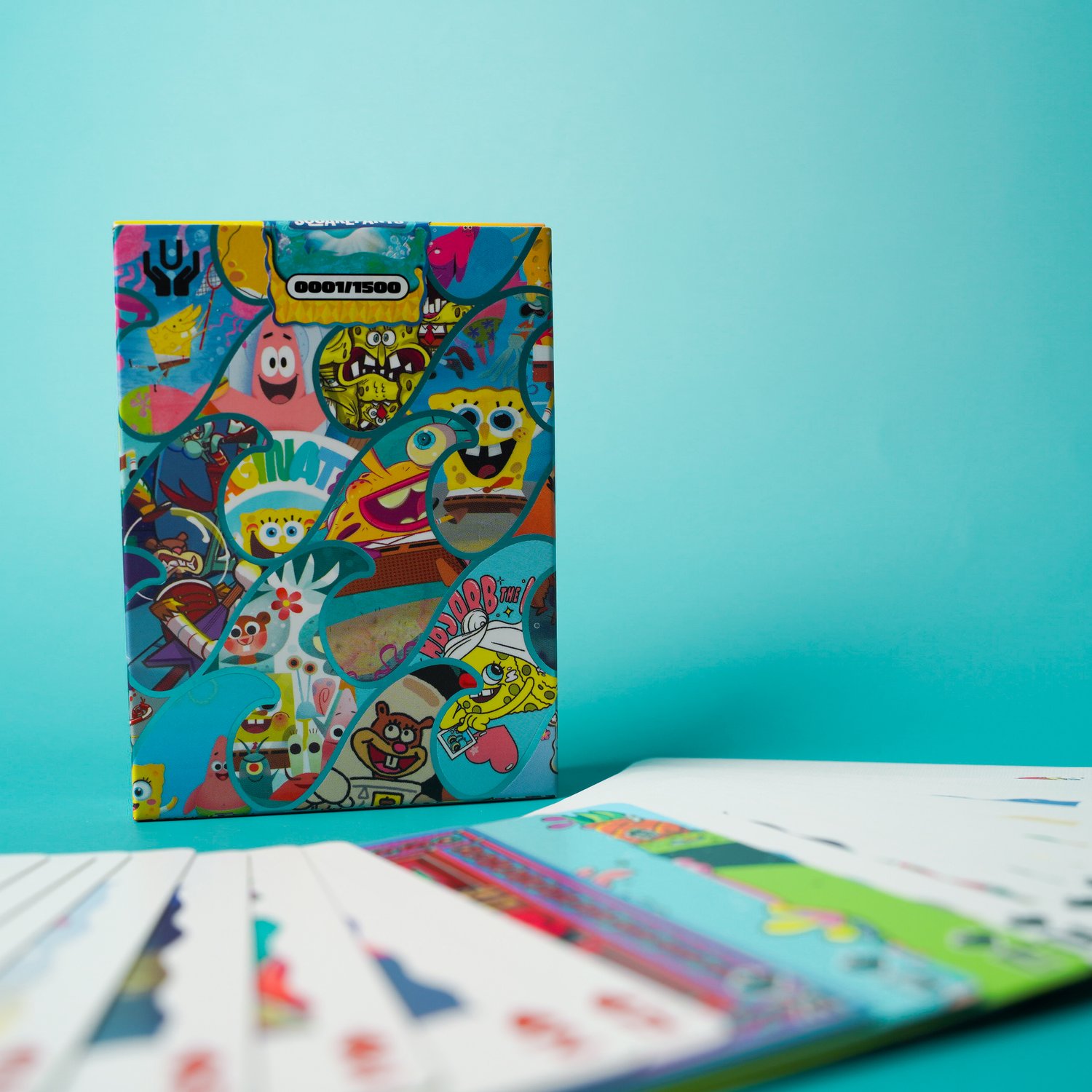 Image of SPONGEBOB ANNIVERSARY PLAYING CARDS