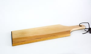 Image of Hardwood Maple Cutting Charcuterie Board, Solid Maple Wood Cheese or Bread Board