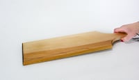 Image 7 of Hardwood Maple Cutting Charcuterie Board, Solid Maple Wood Cheese or Bread Board