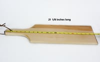 Image 8 of Hardwood Maple Cutting Charcuterie Board, Solid Maple Wood Cheese or Bread Board