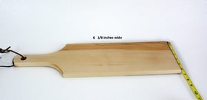 Image of Hardwood Maple Cutting Charcuterie Board, Solid Maple Wood Cheese or Bread Board