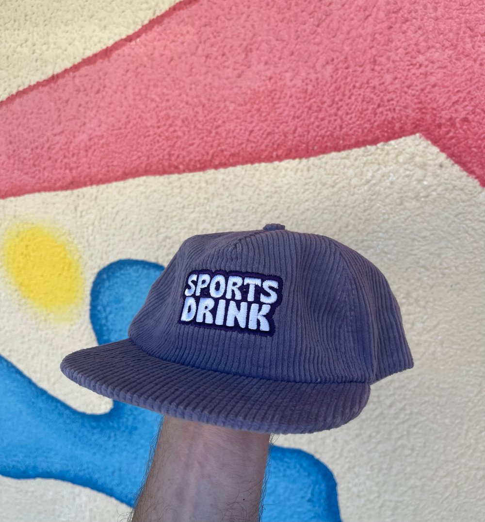 Corduroy Hat (Purple)