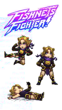 Image 1 of TESS, FISHNETS FIGHTER!