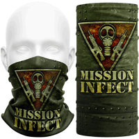 MISSION : INFECT "Metal" Facemask