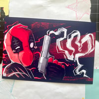 Image 1 of Deadpool print //  4x6”