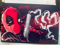 Image 3 of Deadpool print //  4x6”