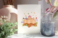 Image 2 of Forest Birthday Table - Greeting Card