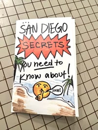 Image 3 of Mini Comedy Zine Set 2 (FIN, HELP IM A BABY, SAN DIEGO)