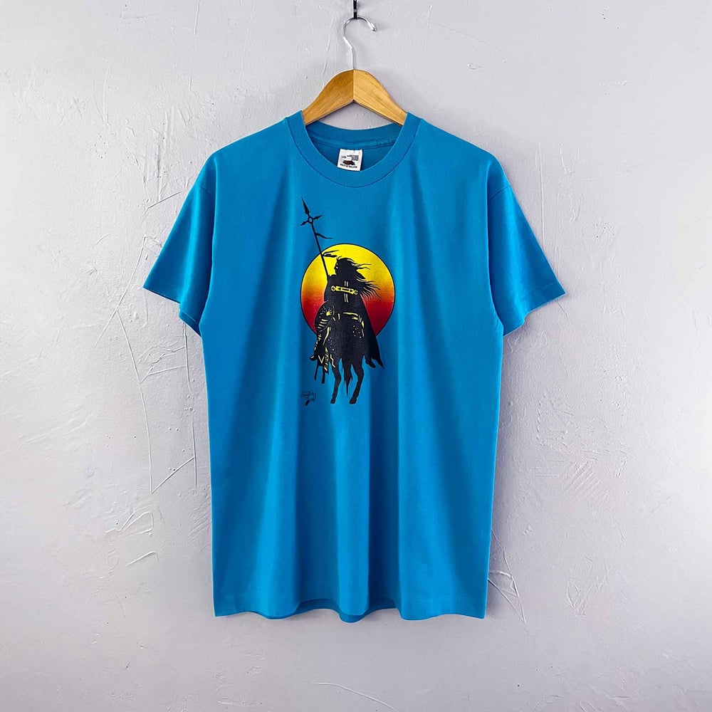 Image of Vintage '91 Joseph Sagutch Warrior T-shirt