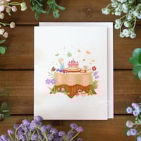 Image 1 of Forest Birthday Table - Greeting Card