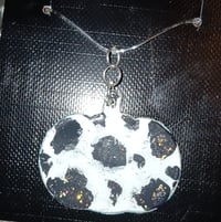 Image 2 of Cowprint pendant 