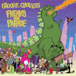 Image of Groovie Ghoulies - Freaks On Parade LP (green)
