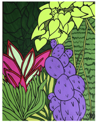 Pretty Plants Print