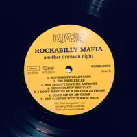 Image 3 of ROCKABILLY MAFIA - ANOTHER DRUNKEN NIGHT (LP)