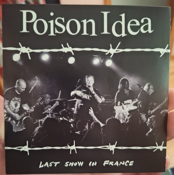 Image of Poison Idea "Last Show in France" CD 