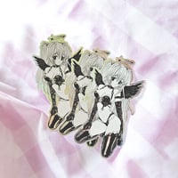 Image 2 of Fallen Angel 4" Holographic Sticker