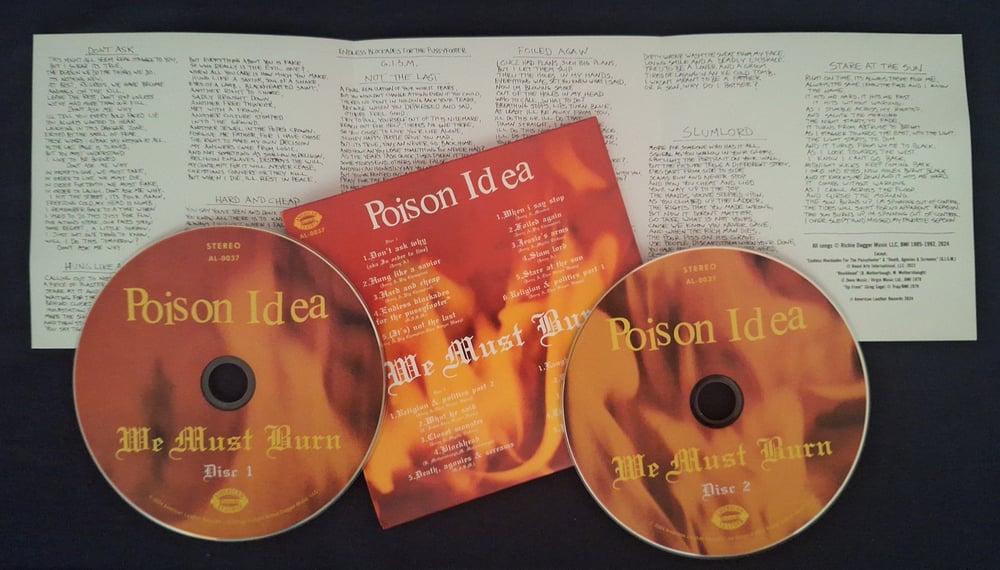 Image of WE MUST BURN CD