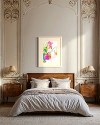 Image 4 of SLEEPYTIME FLOWERS (36X24)