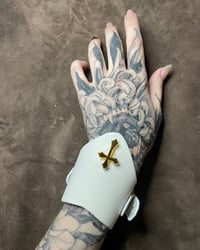 Image 1 of Monsignor Cuff White Gold