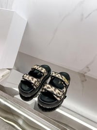 Image 8 of Dee Dad Sandals- Leopard