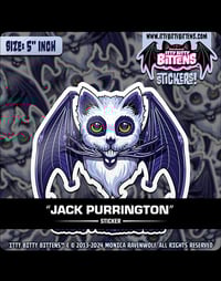 Image 1 of Jack Purrington (BITTENS) - Sticker (5" inch) 