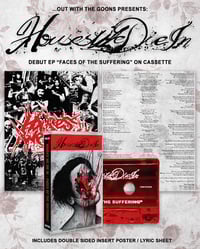 Image 1 of "Houses We Die In - Faces of the Suffering" Cassette