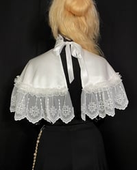 Image 3 of The Sister Caplet White