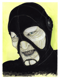 Farscape  - Scorpius - Original Watercolor Painting