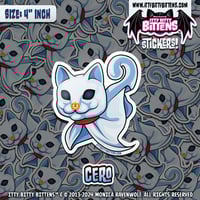 Image 2 of Cero (BITTENS) - Sticker (4" inch)