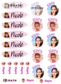 Back to School 24 Stickers