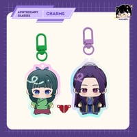 APOTHECARY DIARIES: Maomao x  Jinshi Acrylic Holographic Charm